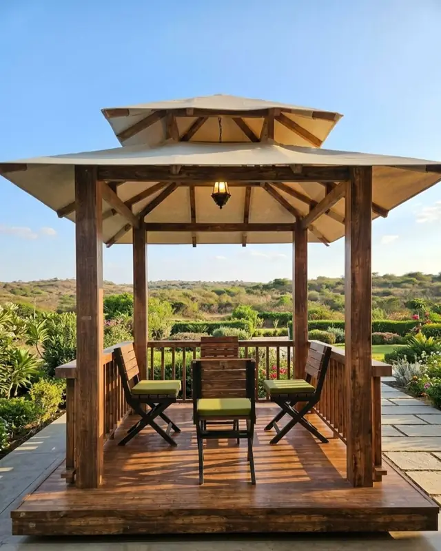 Airy Scapes Outdoor Structures installation