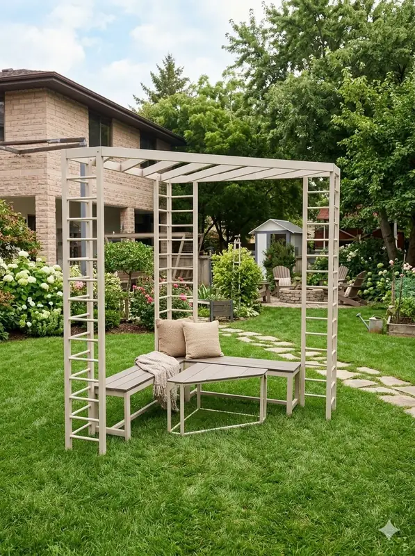 Airy Scapes Outdoor Structures installation