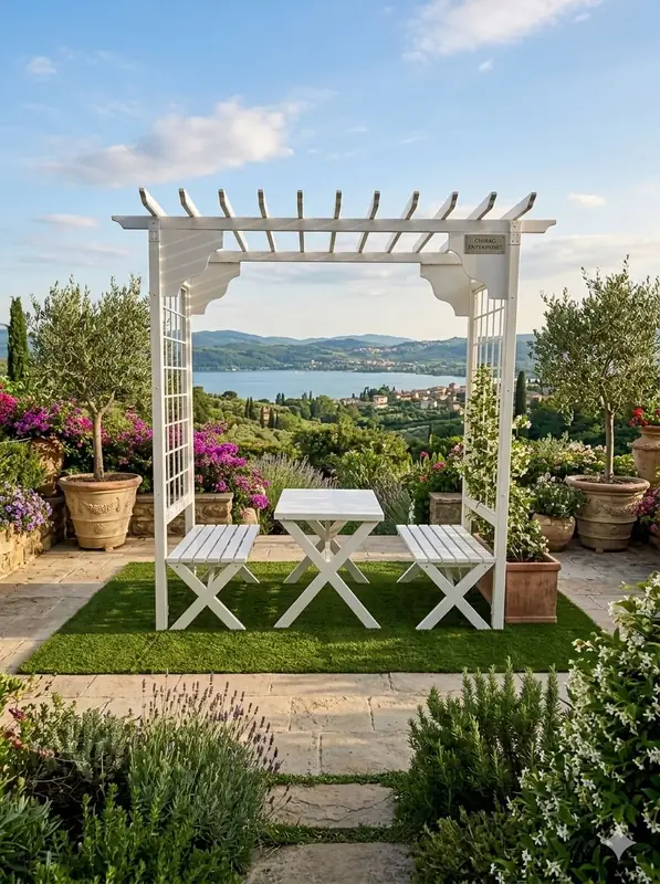 Airy Scapes Outdoor Structures installation