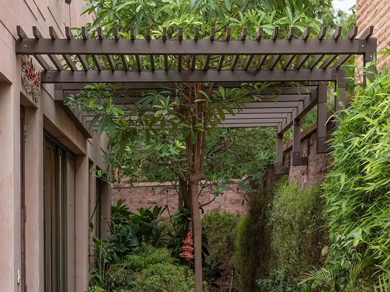 Airy Scapes Outdoor Structures installation