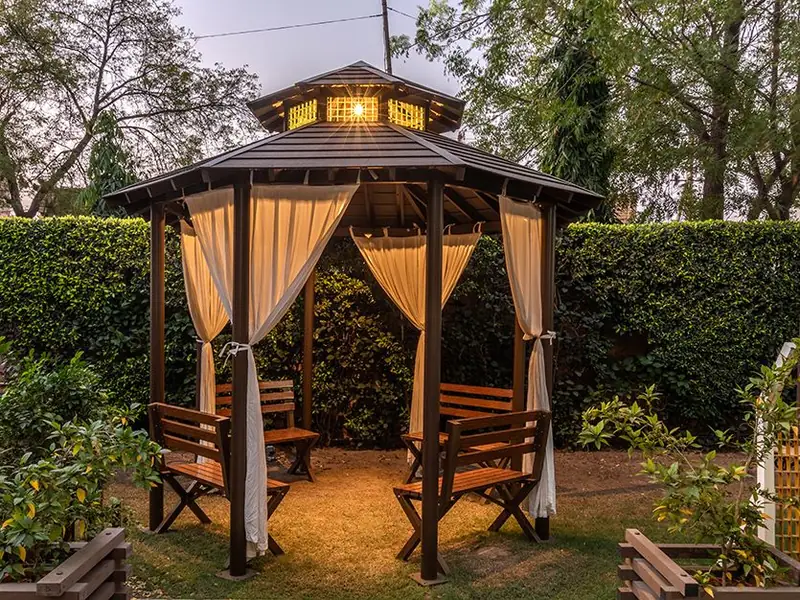 Airy Scapes Outdoor Structures installation
