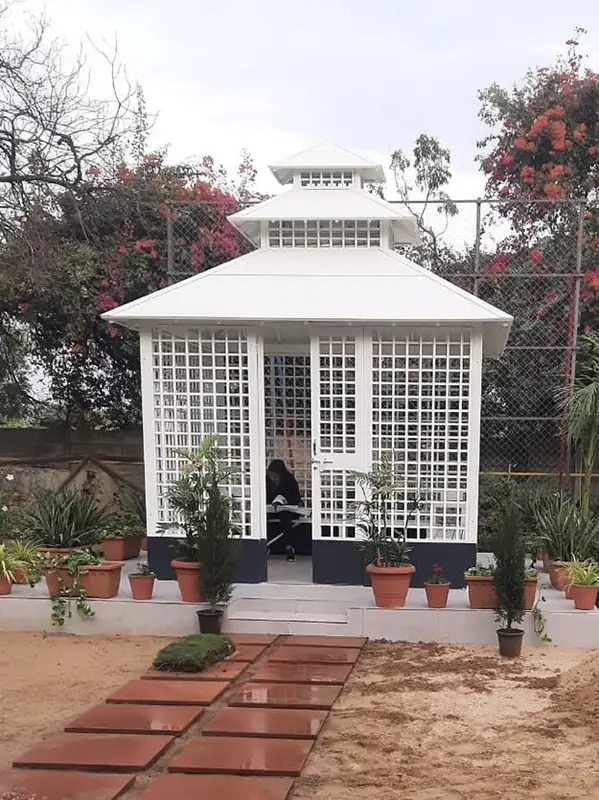 Airy Scapes Outdoor Structures installation