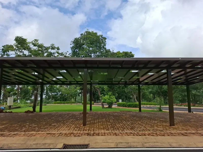 Airy Scapes Outdoor Structures installation