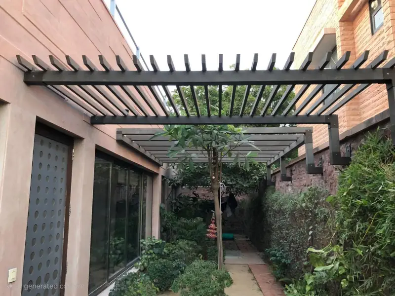 Airy Scapes Outdoor Structures installation