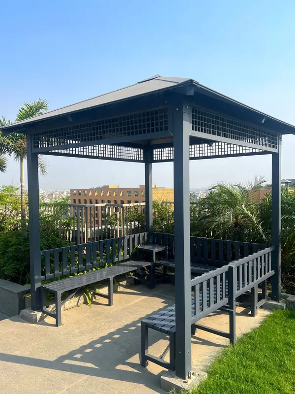Airy Scapes Outdoor Structures installation